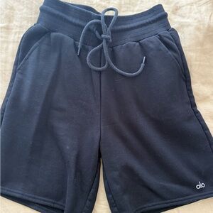 ALO Yoga Black Athletic Shorts-S